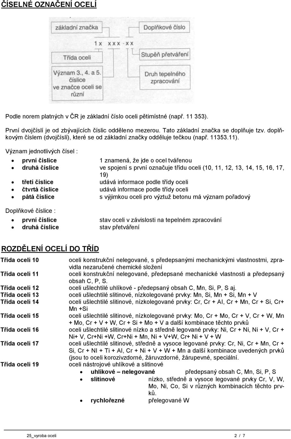 Ocel je slitina Fe + C + doprovodných prvků (Si, Mn, S, P) + legujících  prvků (Ni, Cr, Mo, W, Zi ), kde % obsah uhlíku ve slitině je max %. - PDF  Free Download