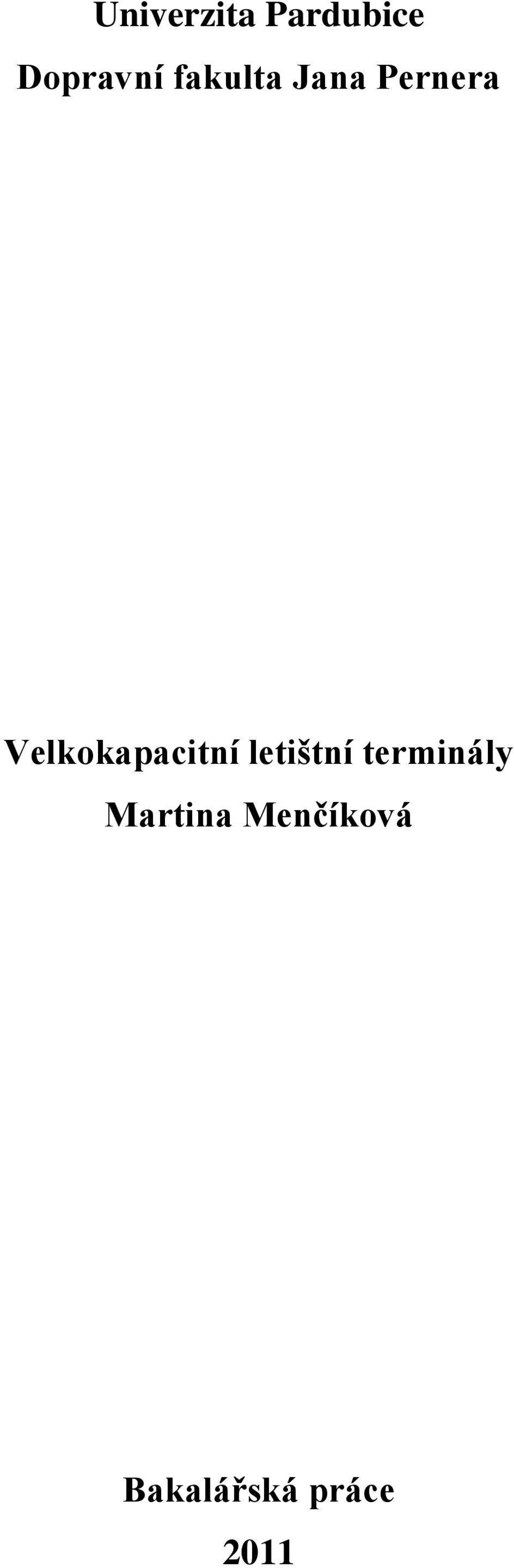Velkokapacitní letištní