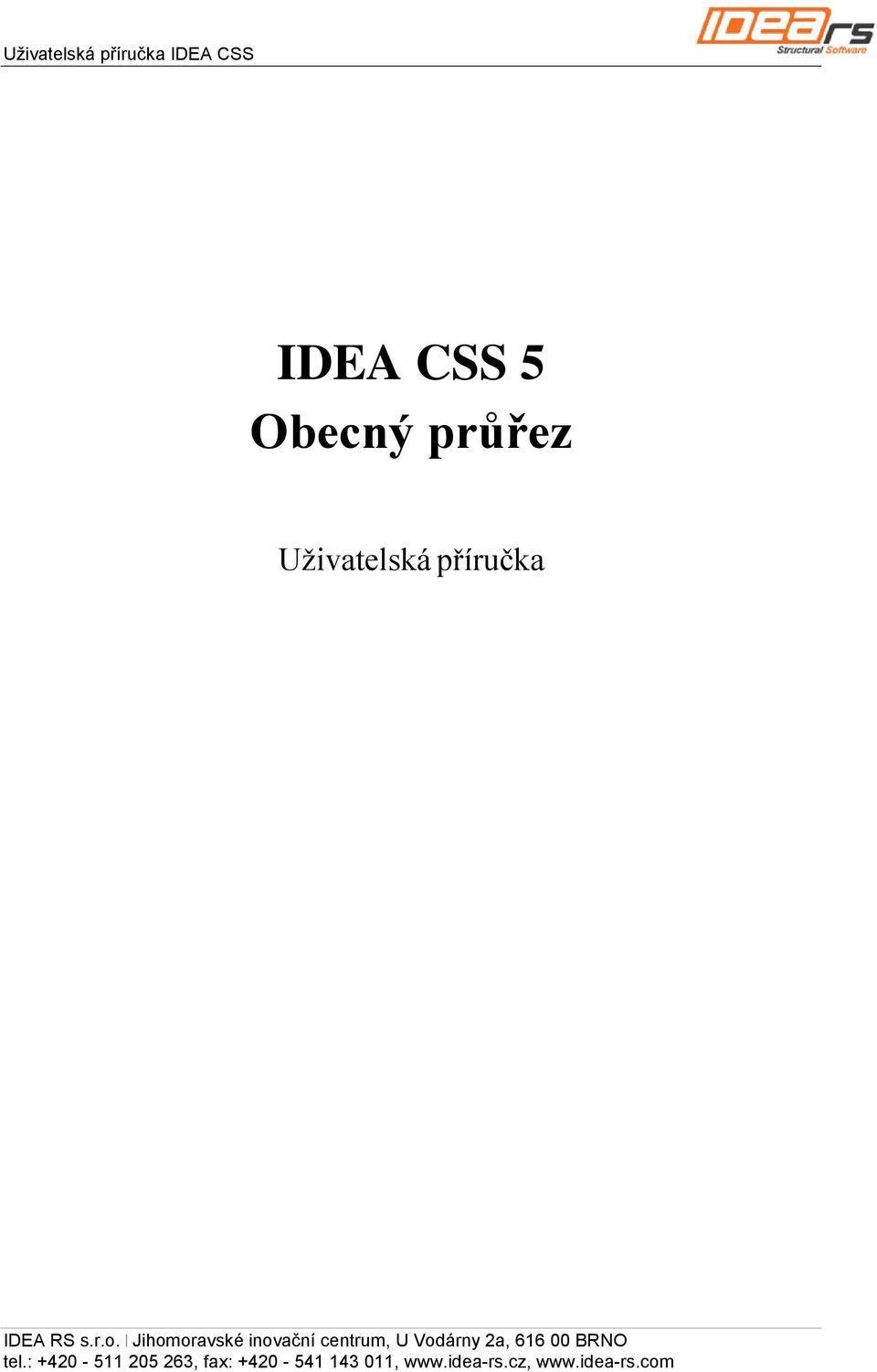 IDEA CSS 5 Obecný