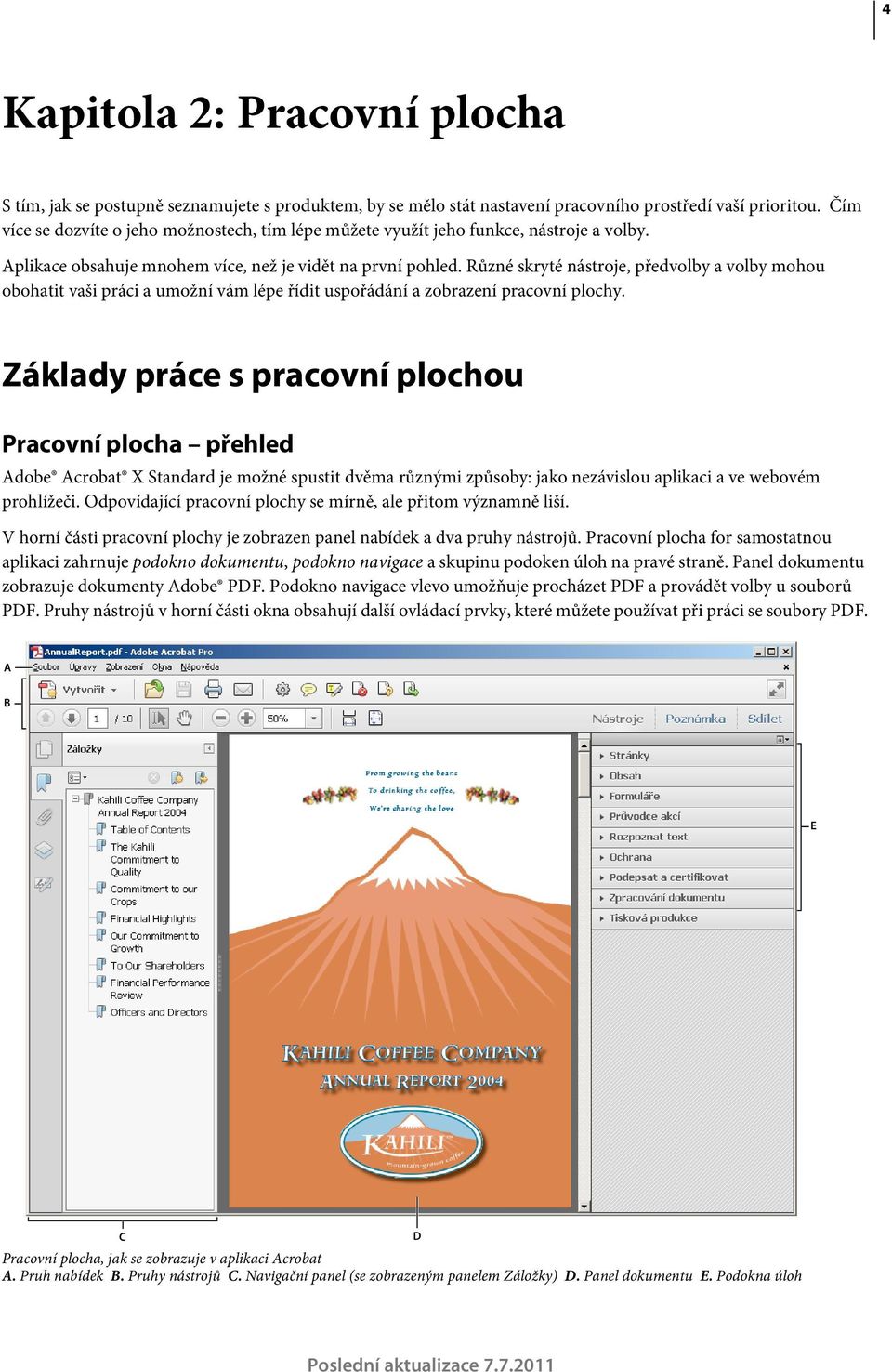 Používání aplikace ADOBE ACROBAT X STANDARD - PDF Stažení zdarma