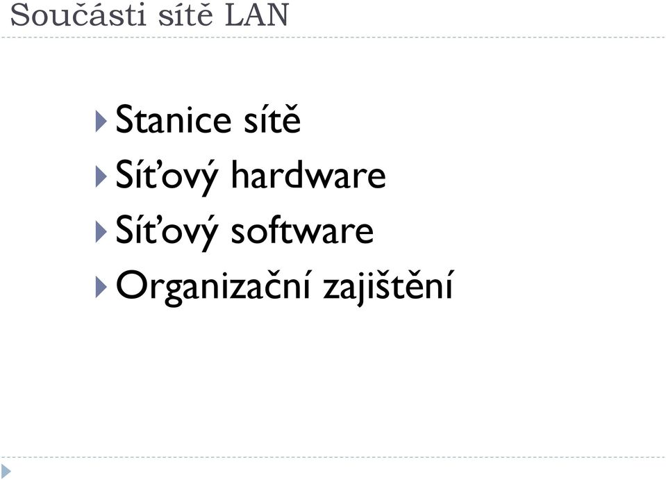 hardware Síťový