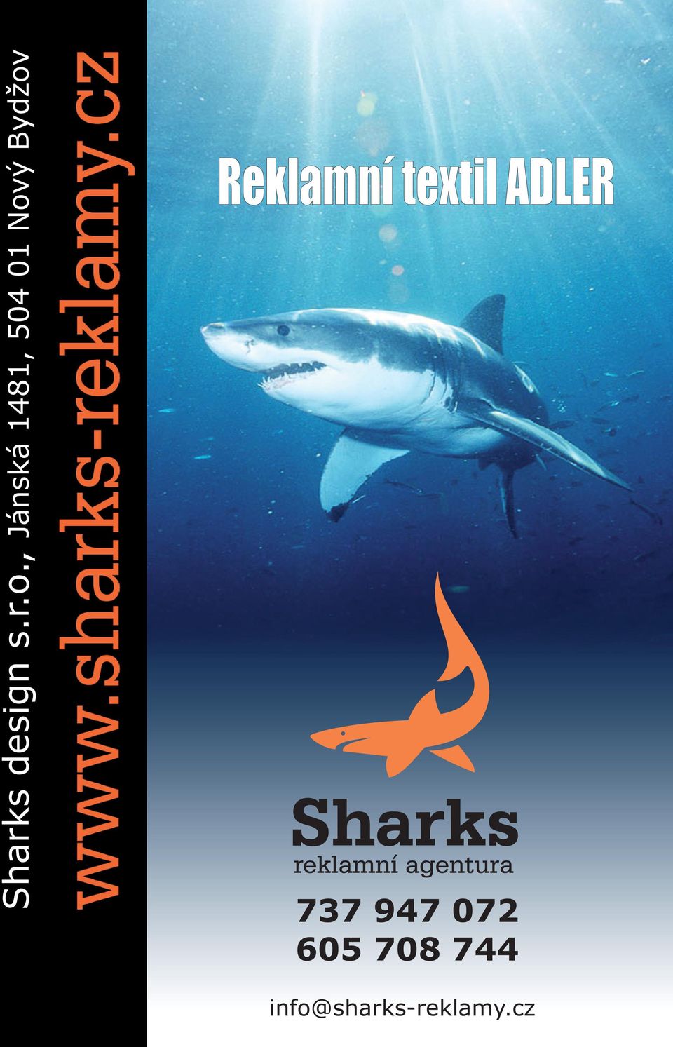 , Reklamní textil ADLER Sharks 737