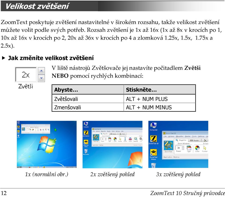 5x, 1.75x a 2.5x).