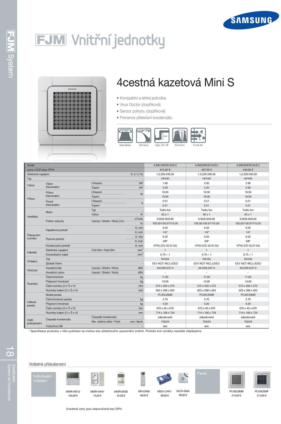 1,2,220-240,50 Typ - HP/HR HP/HR HP/HR Velikost panelu k 1.60 2.00 2.60 Topení k 2.00 2.20 2.90 19.00 19.00 19.00 Topení 19.00 19.00 19.00 0.51 0.