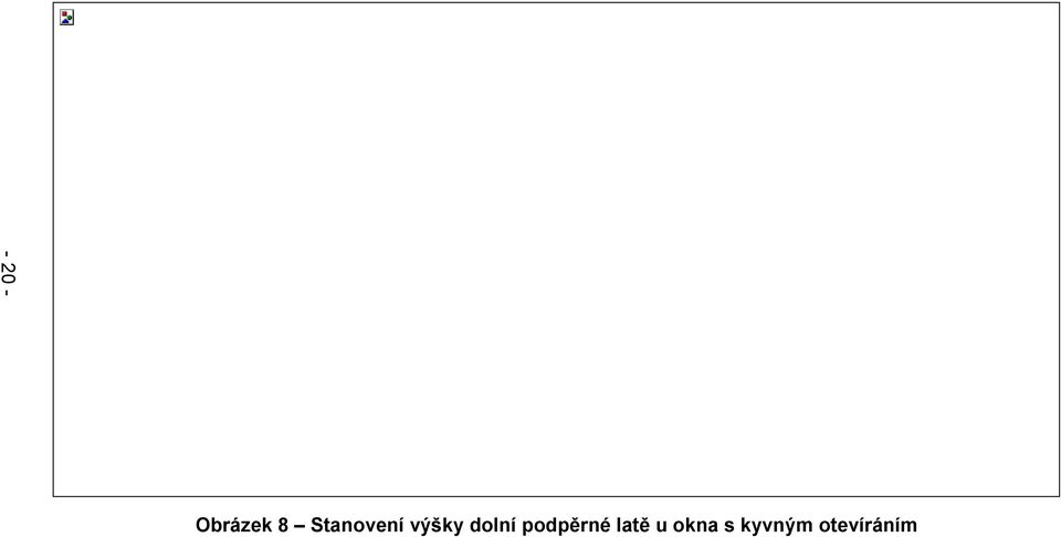 dolní podpěrné latě
