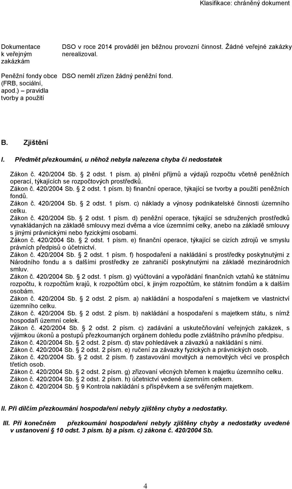 a) plnění příjmů a výdajů rozpočtu včetně peněžních operací, týkajících se rozpočtových prostředků. Zákon č. 420/2004 Sb. 2 odst. 1 písm.