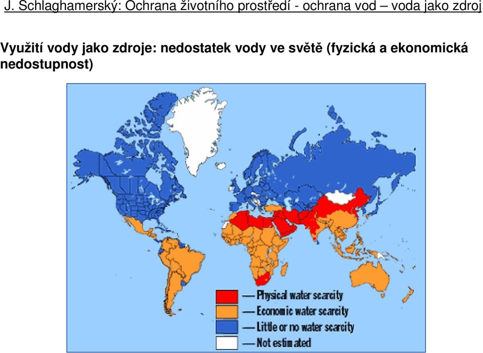 vody ve světě