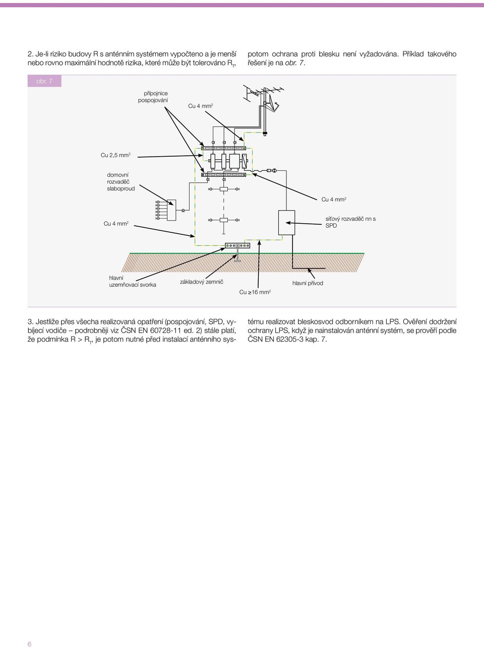 Jestliže přes všecha realizovaná opatření (,, vybíjecí vodiče podrobněji viz ČSN EN 60728-11 ed.