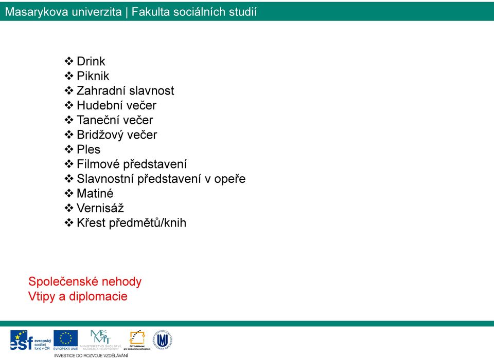 představení Slavnostní představení v opeře Matiné