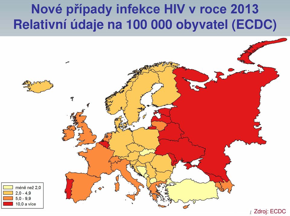 Relativní údaje na 100