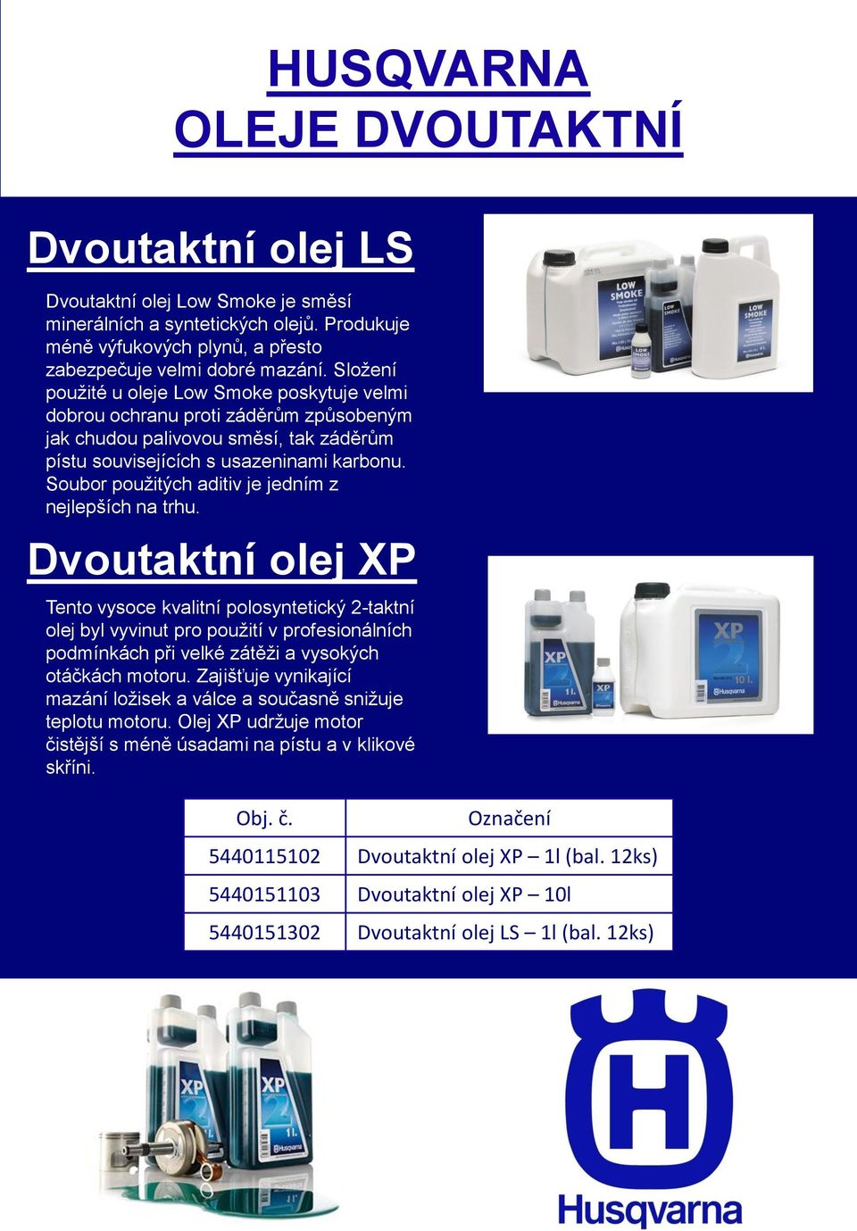 Soubor použitých aditiv je jedním z nejlepších na trhu.