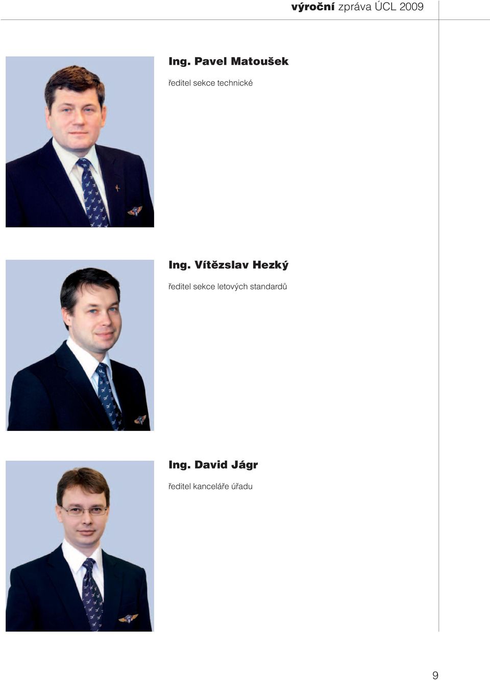 Ing. Vítězslav Hezký ředitel sekce