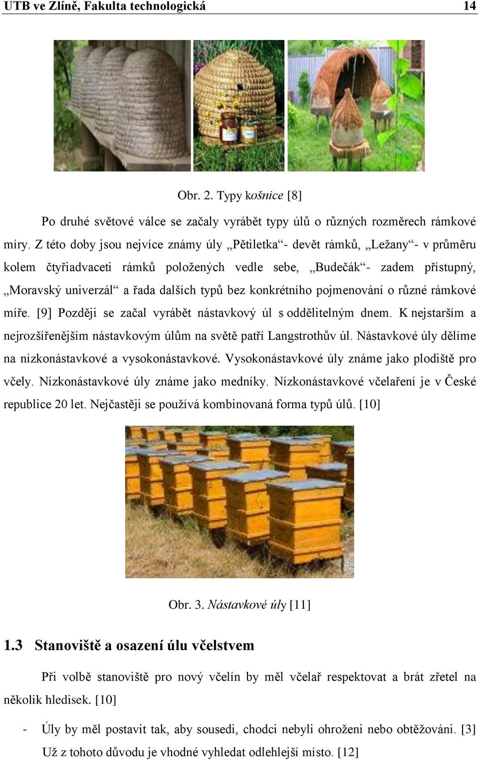 konkrétního pojmenování o různé rámkové míře. [9] Později se začal vyrábět nástavkový úl s oddělitelným dnem. K nejstarším a nejrozšířenějším nástavkovým úlům na světě patří Langstrothův úl.