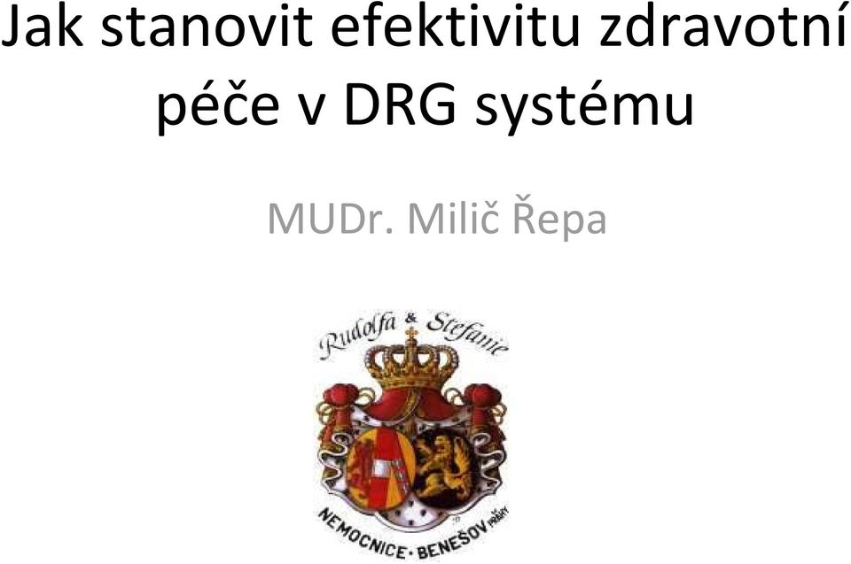 zdravotní péče v