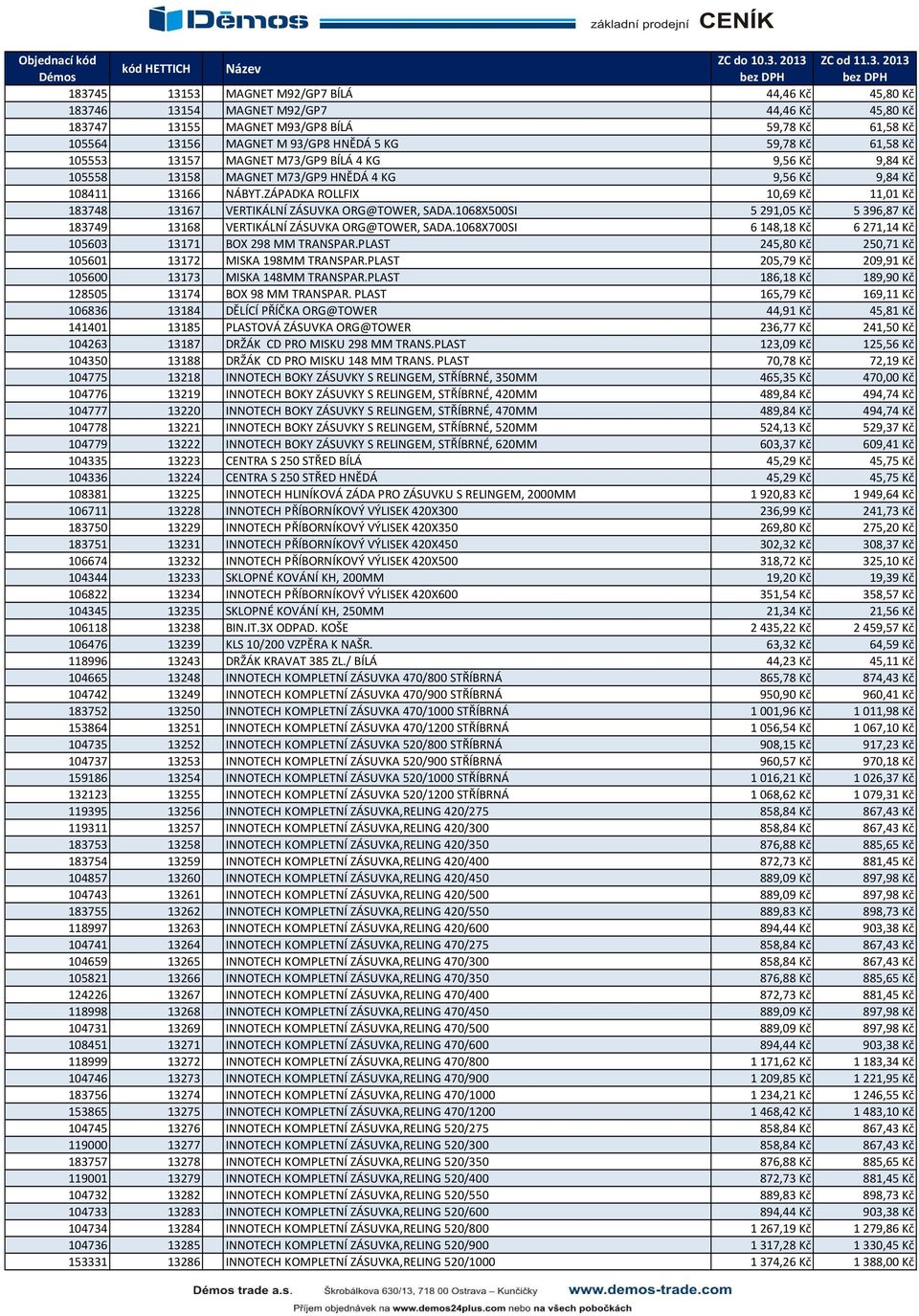 ZÁPADKA ROLLFIX 10,69 Kč 11,01 Kč 183748 13167 VERTIKÁLNÍ ZÁSUVKA ORG@TOWER, SADA.1068X500SI 5291,05 Kč 5396,87 Kč 183749 13168 VERTIKÁLNÍ ZÁSUVKA ORG@TOWER, SADA.