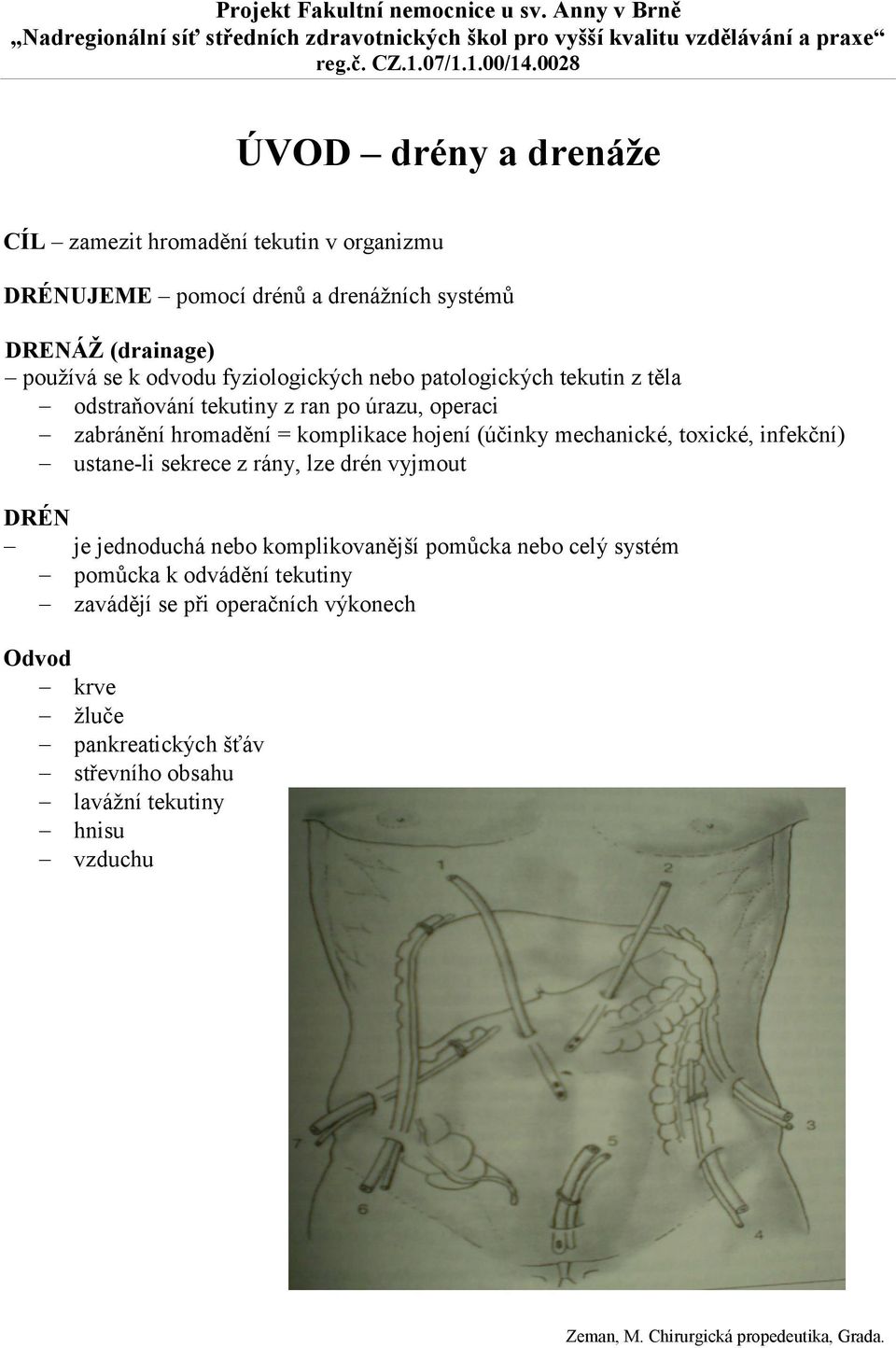 METODICKÝ LIST. TÉMA: ÚVOD drény a drenáže - PDF Free Download