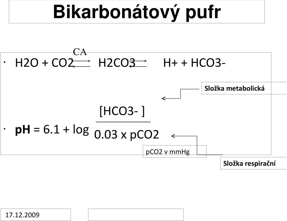 metabolická ph = 6.