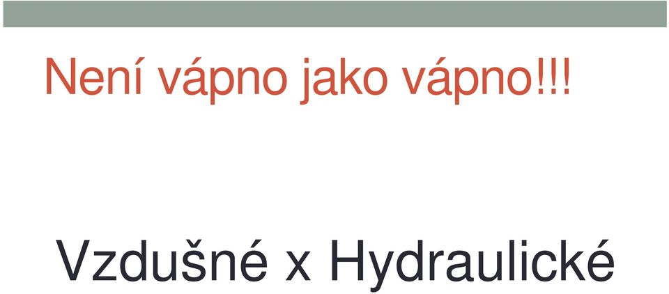 !! Vzdušné