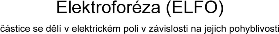 elektrickém poli v