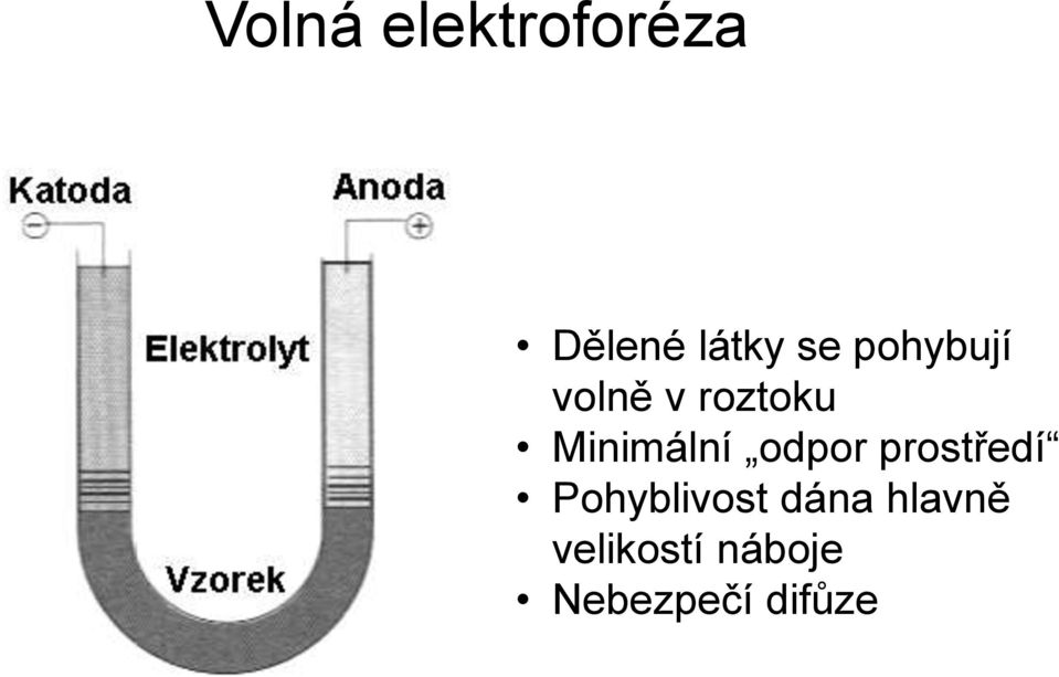 odpor prostředí Pohyblivost dána