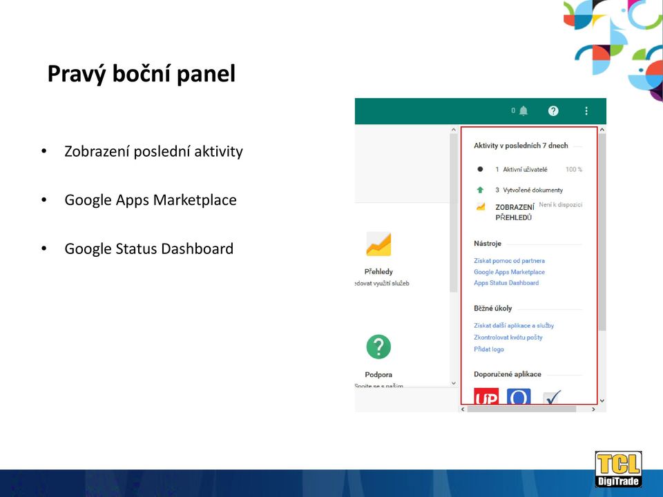 aktivity Google Apps