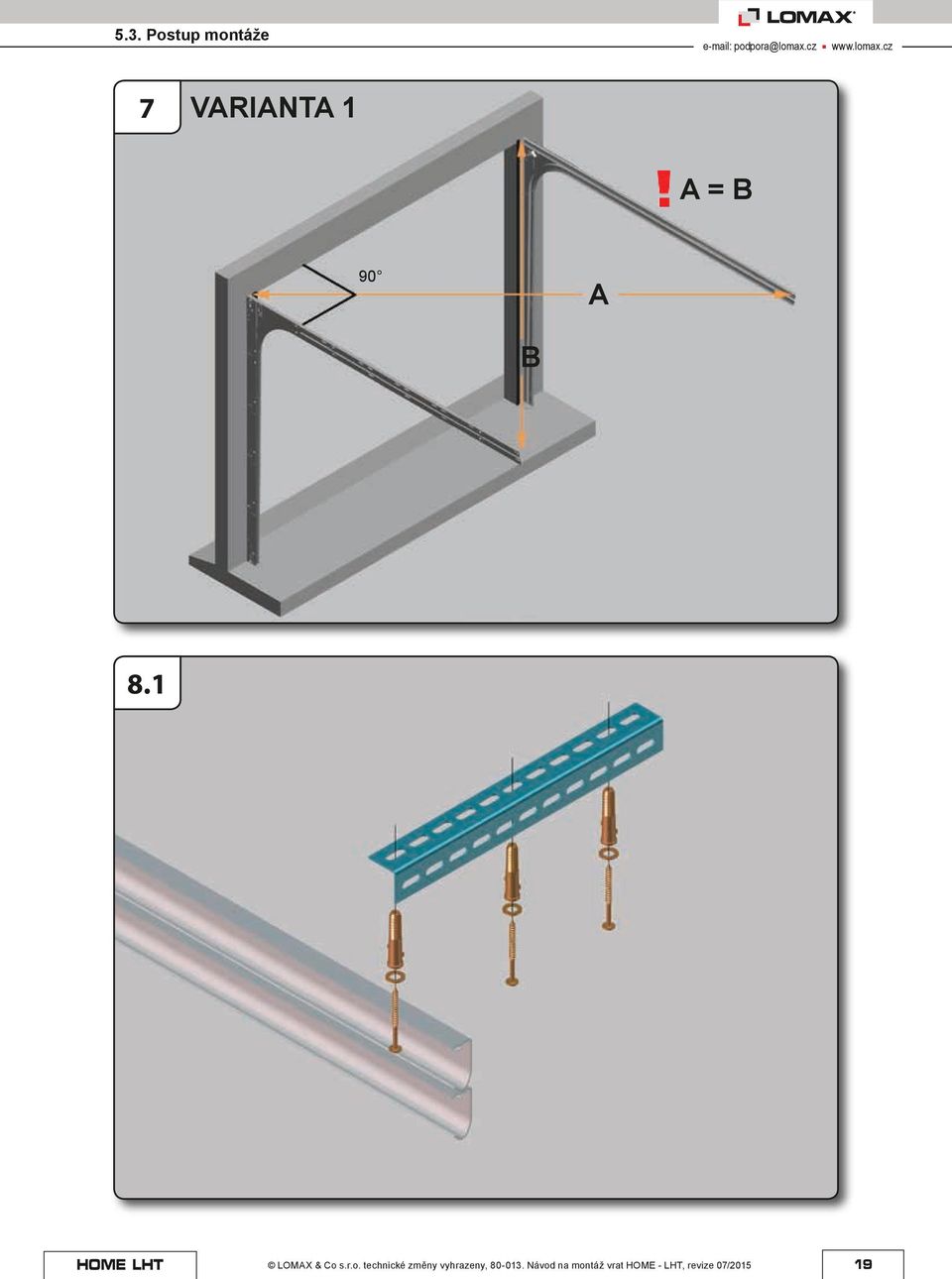 1 A = B