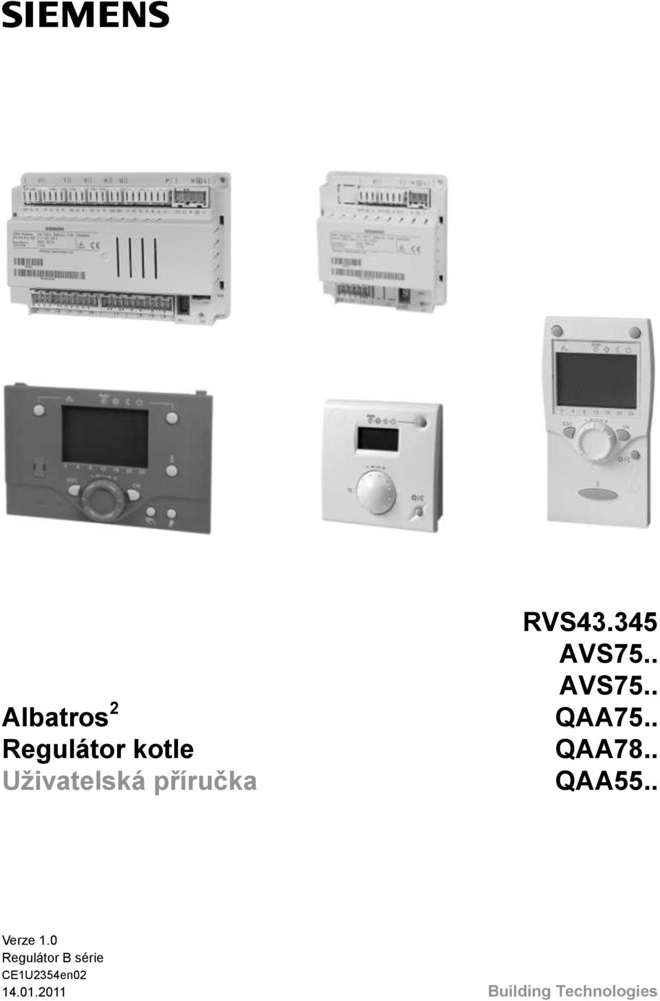 . QAA78.. QAA55.. Verze 1.