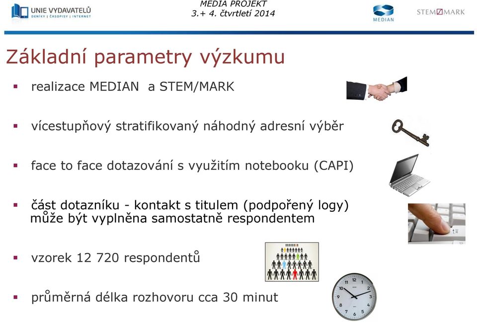 notebooku (CAPI) část dotazníku - kontakt s titulem (podpořený logy) může být