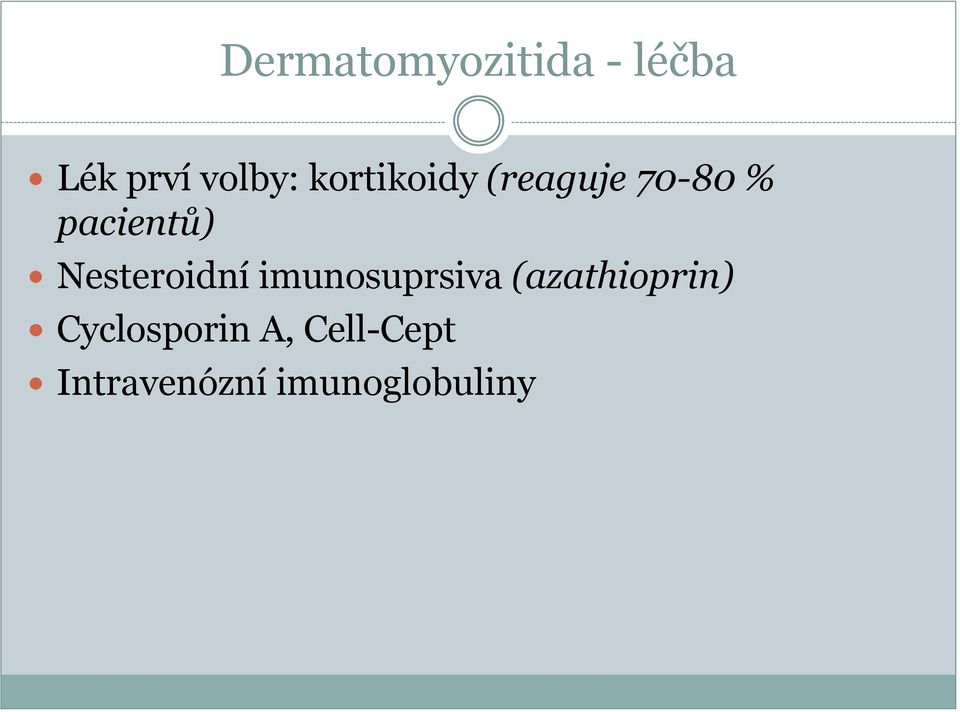 Nesteroidní imunosuprsiva (azathioprin)