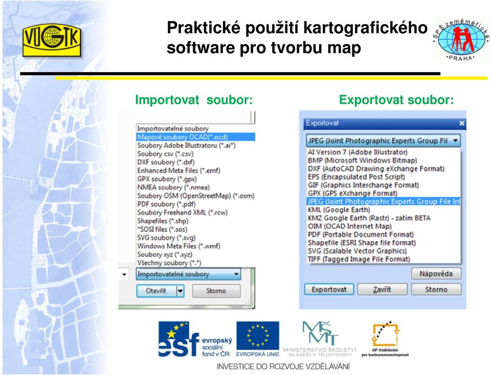 software pro tvorbu map