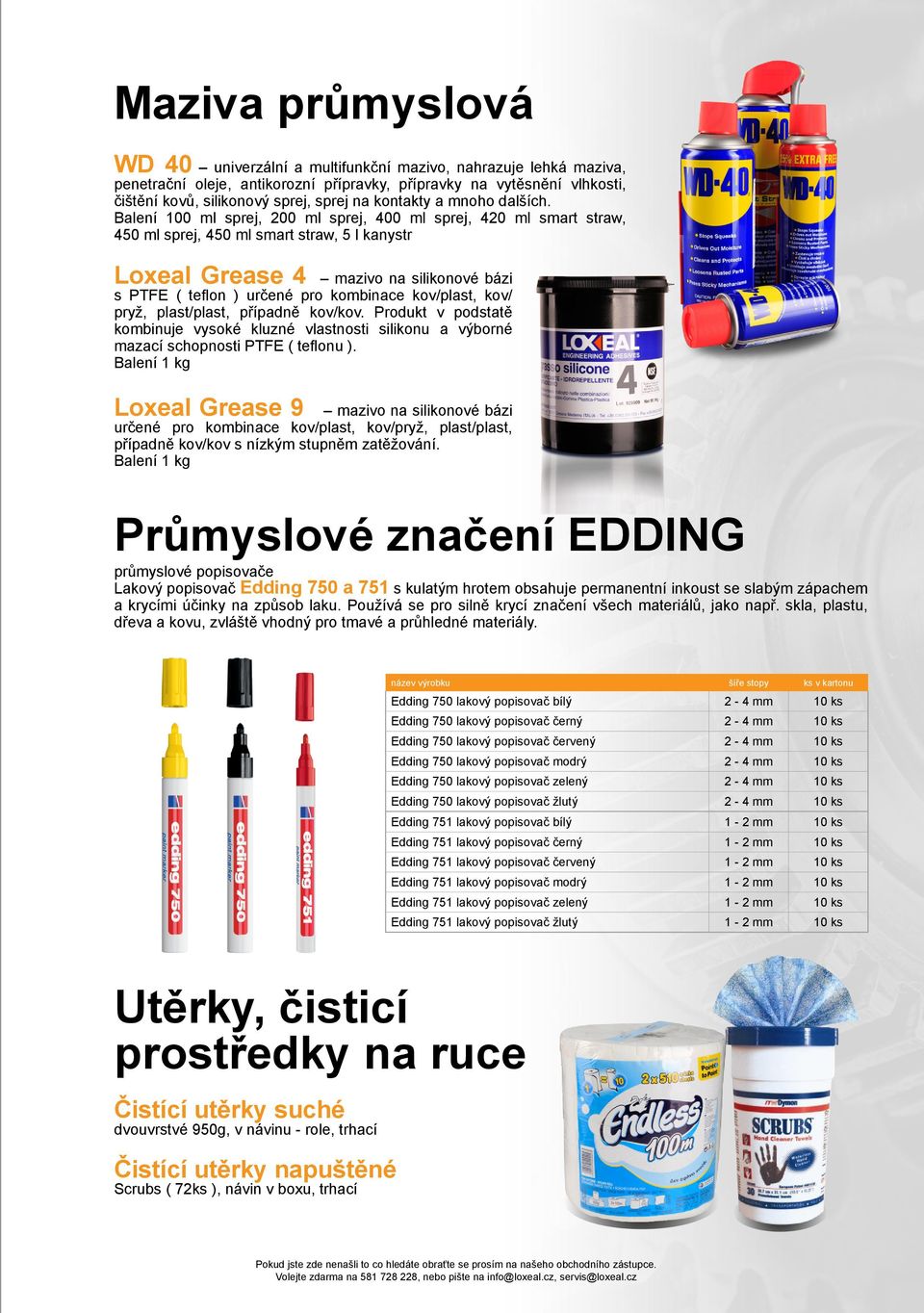 Balení 100 ml sprej, 200 ml sprej, 400 ml sprej, 420 ml smart straw, 450 ml sprej, 450 ml smart straw, 5 l kanystr Loxeal Grease 4 mazivo na silikonové bázi s PTFE ( teflon ) určené pro kombinace