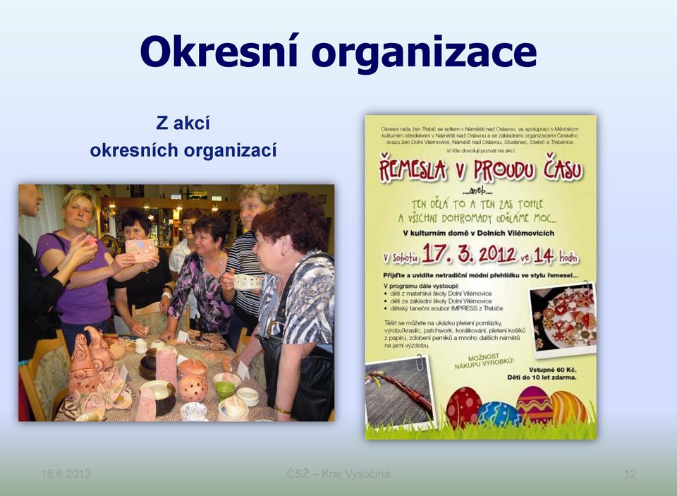 organizací 18.6.