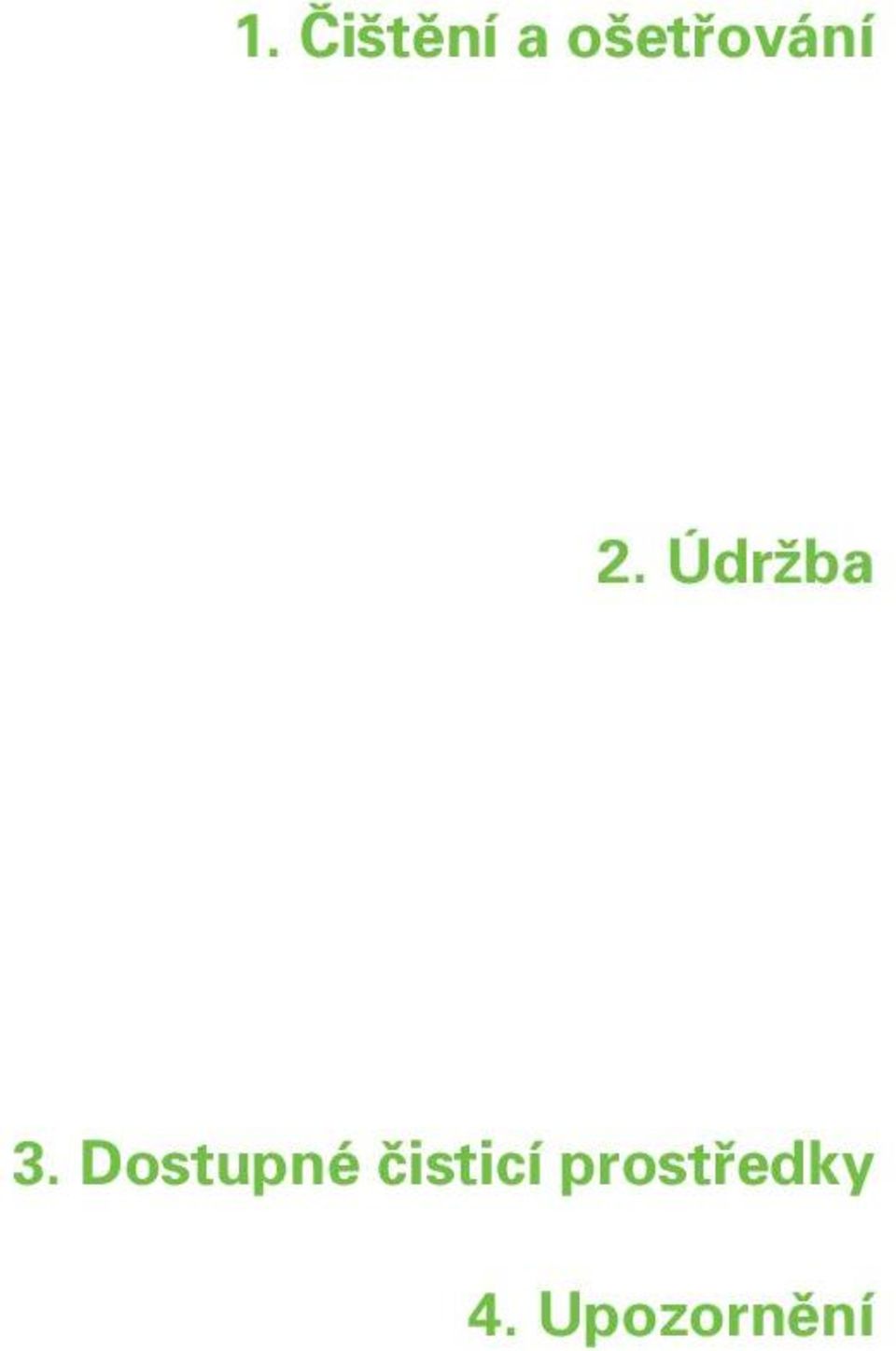 Údržba 3.