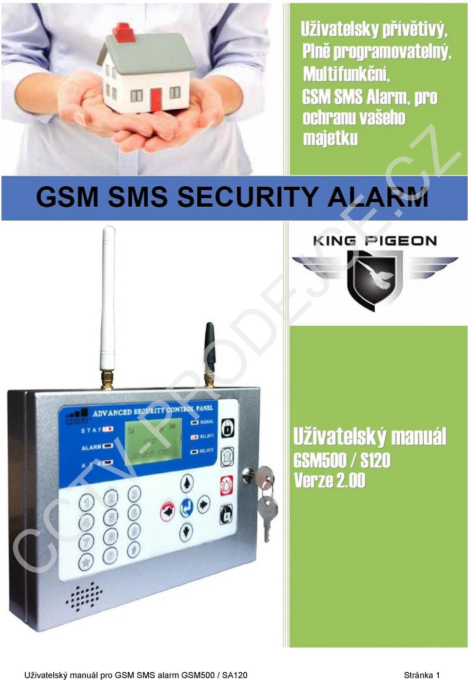 SMS alarm