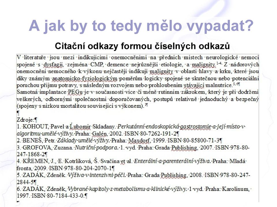 Citační odkazy