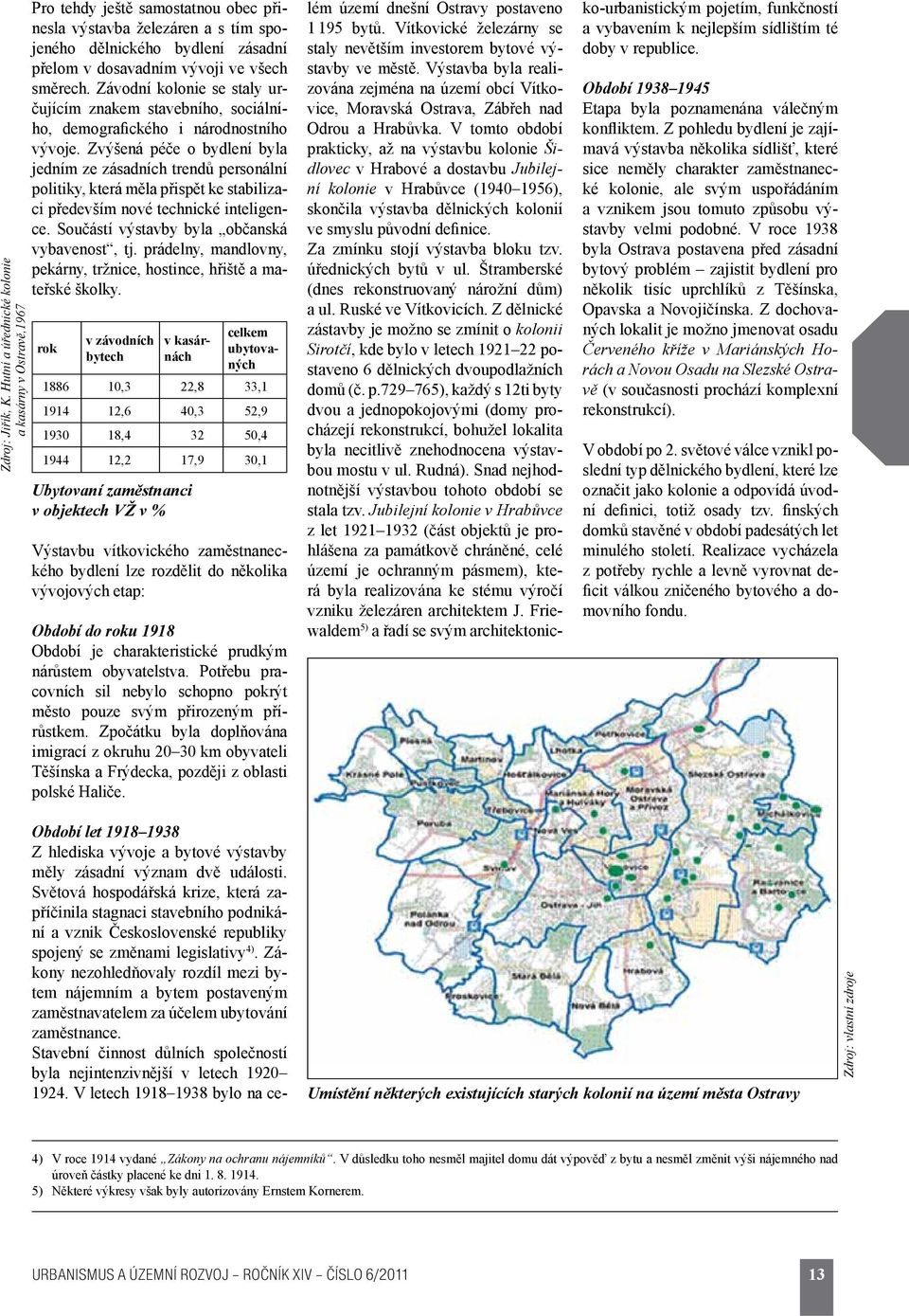 směrech. Závodní kolonie se staly určujícím znakem stavebního, sociálního, demografického i národnostního vývoje.