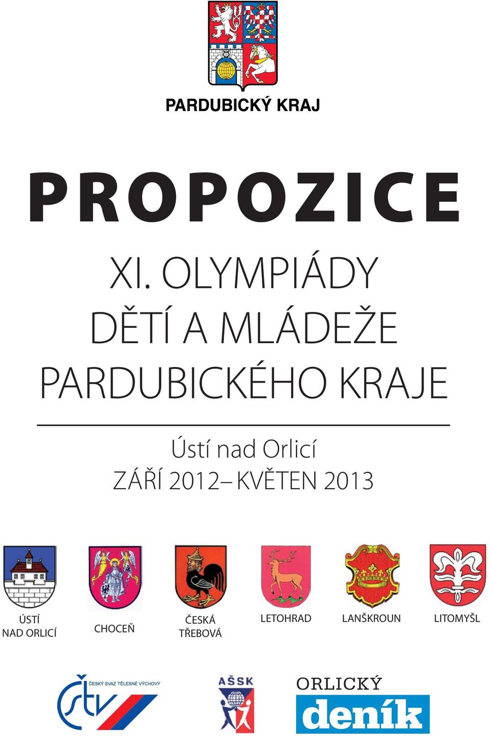 KRAJE Ústí nad Orlicí ZÁŘÍ 2012 KvĚTEn