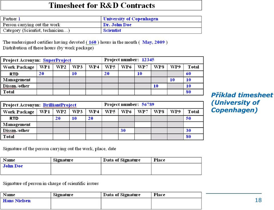 timesheet