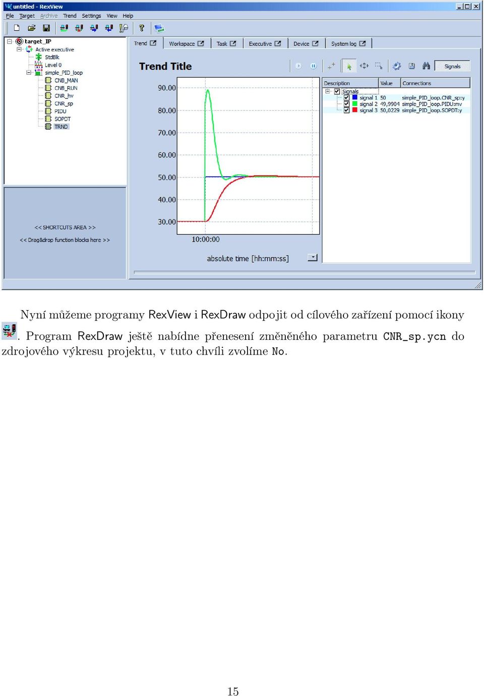 Program RexDraw ještě nabídne přenesení změněného