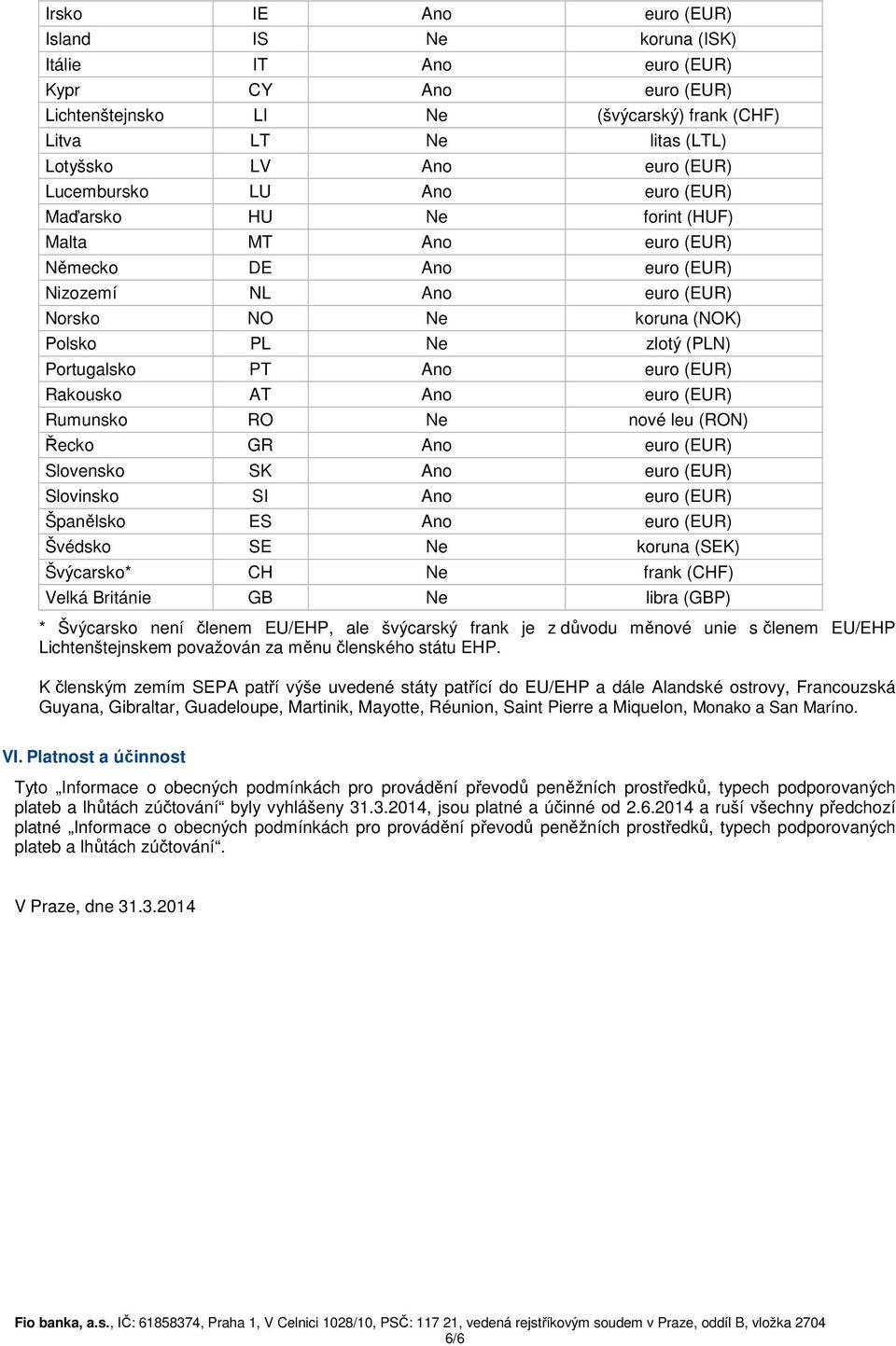 PT Ano euro (EUR) Rakousko AT Ano euro (EUR) Rumunsko RO Ne nové leu (RON) Řecko GR Ano euro (EUR) Slovensko SK Ano euro (EUR) Slovinsko SI Ano euro (EUR) Španělsko ES Ano euro (EUR) Švédsko SE Ne