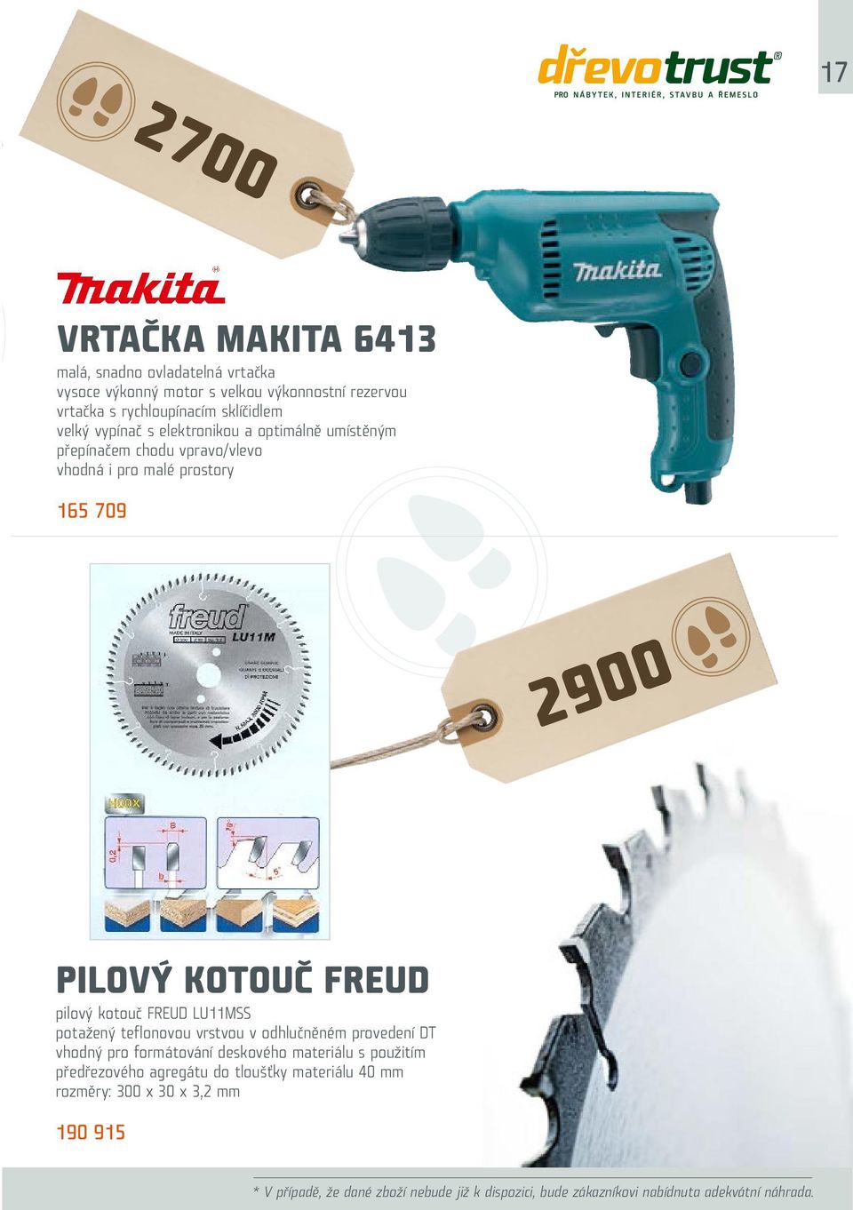 kotouč FREUD LU11MSS potažený teflonovou vrstvou v odhlučněném provedení DT vhodný pro formátování deskového materiálu s použitím předřezového