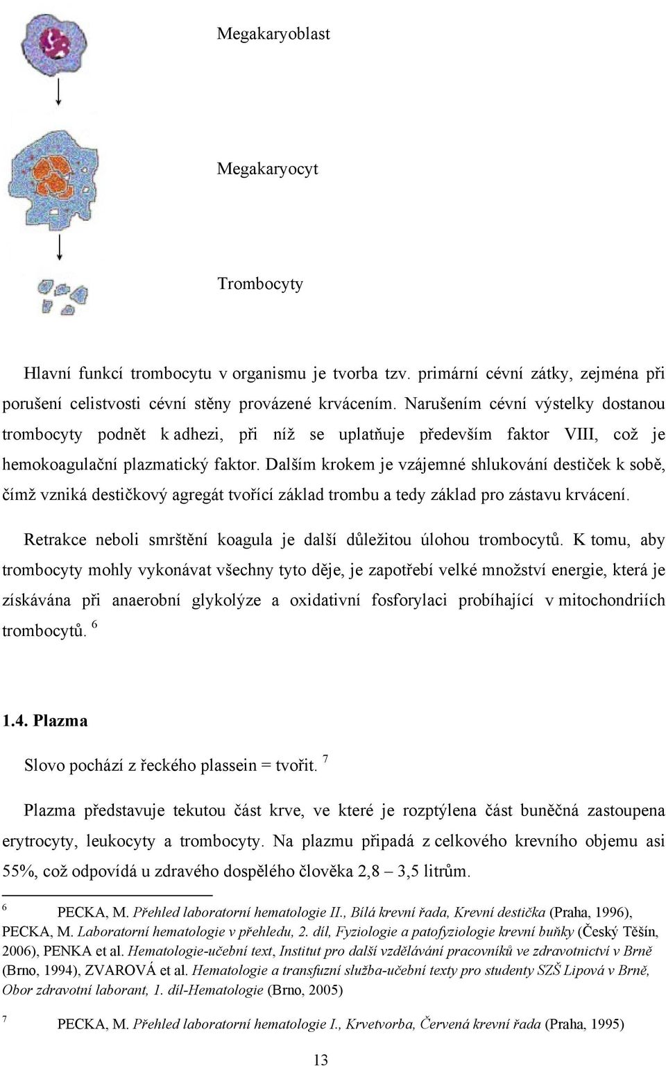 Dalším krokem je vzájemné shlukování destiček k sobě, čímţ vzniká destičkový agregát tvořící základ trombu a tedy základ pro zástavu krvácení.