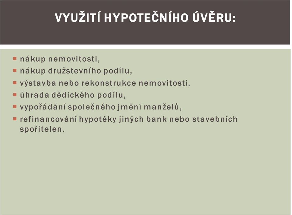 nemovitosti, úhrada dědického podílu, vypořádání společného