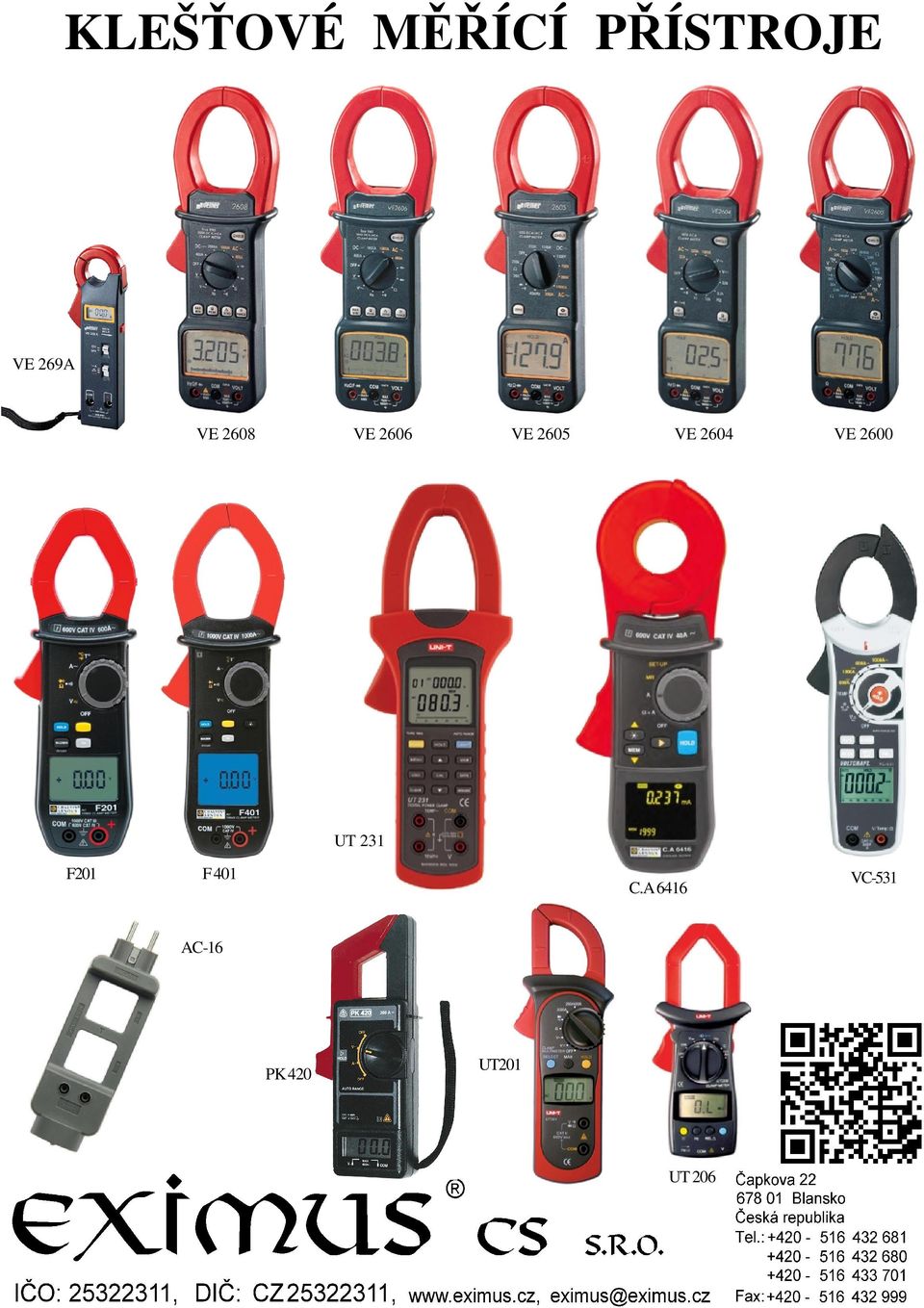 VE 2600 UT 231 F201 F 401 C.