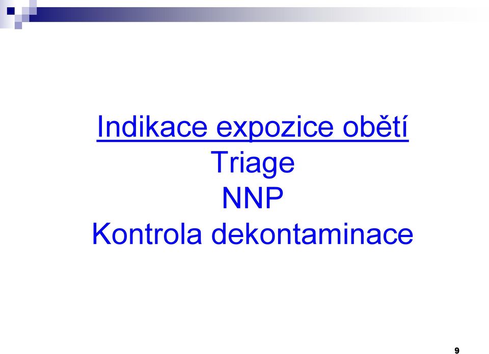 Triage NNP