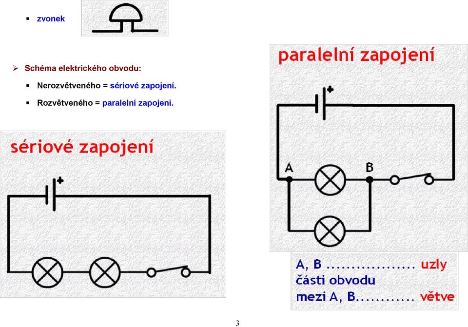 sériové zapojení.