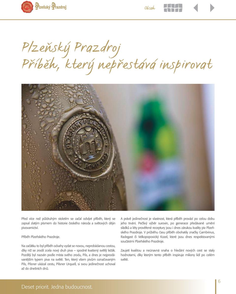 Později byl nazván podle místa svého zrodu, Pils, a dnes je nejprodávanějším typem piva na světě.