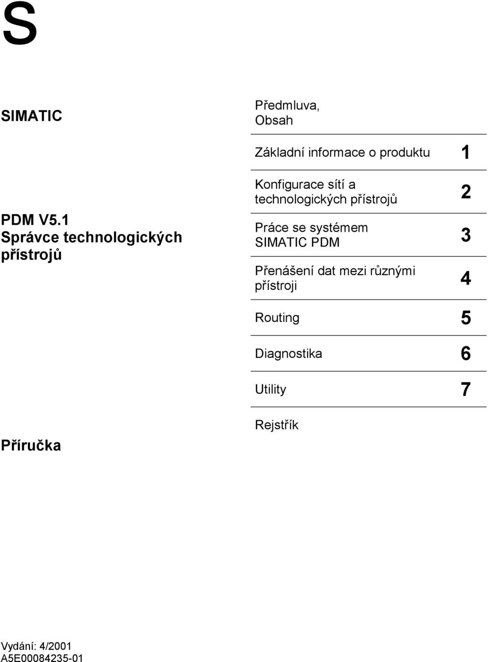 přístrojů 2 Práce se systémem SIMATIC PDM 3 Přenášení dat mezi různými