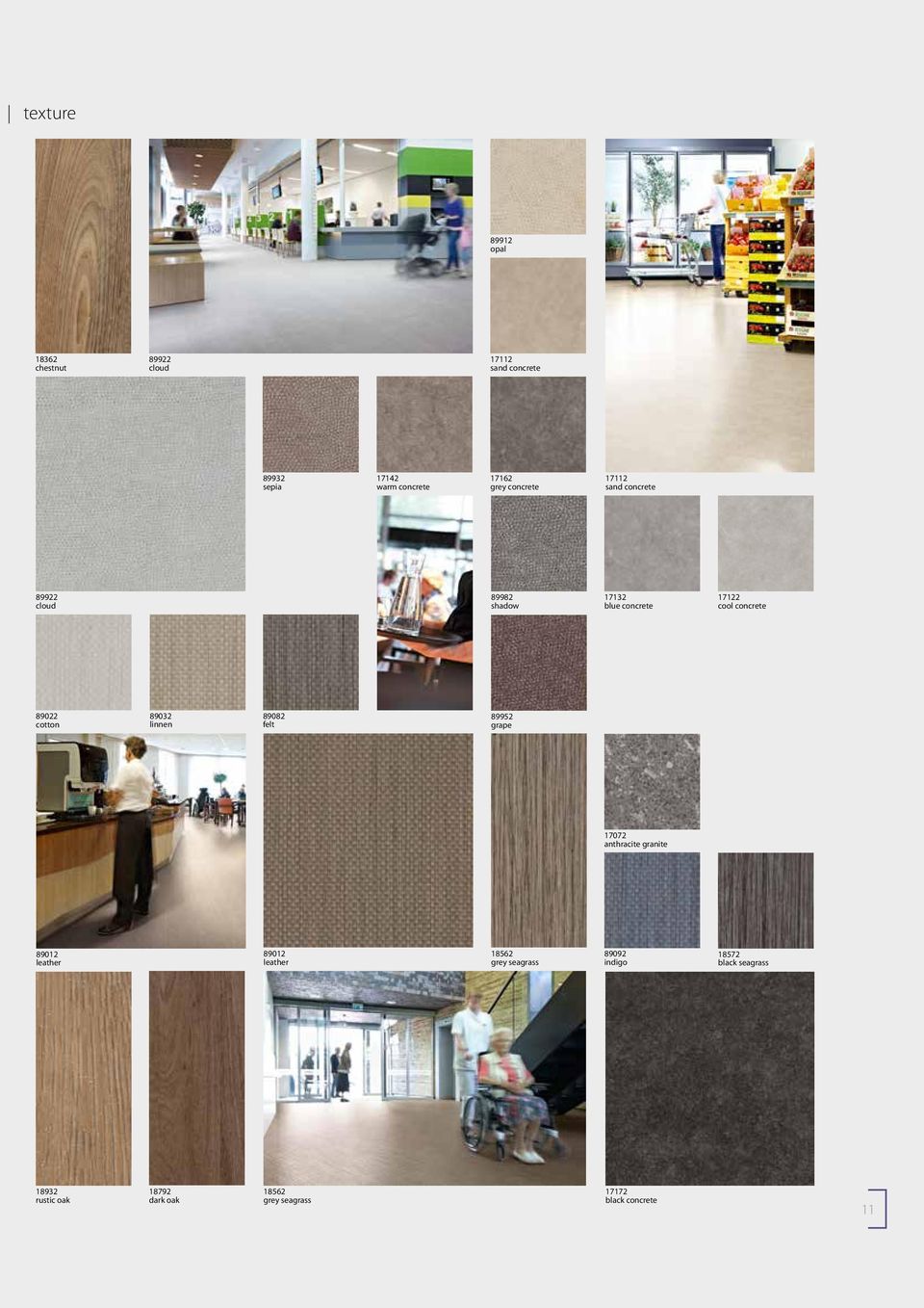 89032 linnen 89082 felt 89952 grape 17072 anthracite granite 89012 leather 89012 leather 18562 grey seagrass