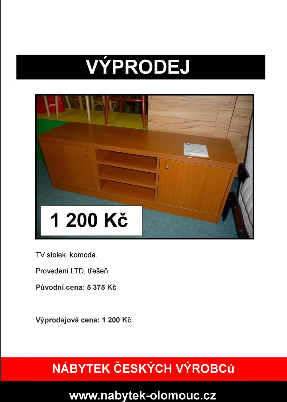 Provedení LTD, třešeň